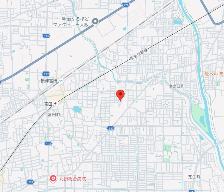 GOLD BAMBOOⅠの地図