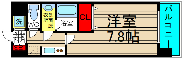 ビビエビスの間取り