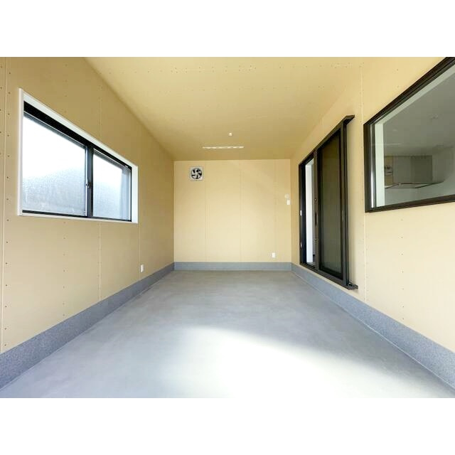 茅ヶ崎市今宿のテラスの収納