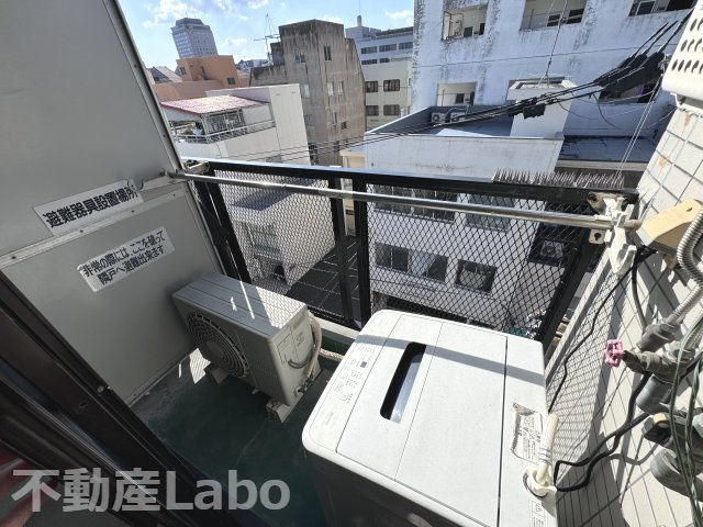 ピアネージュ徳島のバルコニー