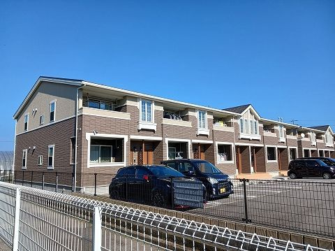 ロータス南島田Dの駐車場