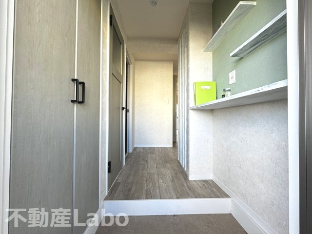 コーポシャルムの玄関