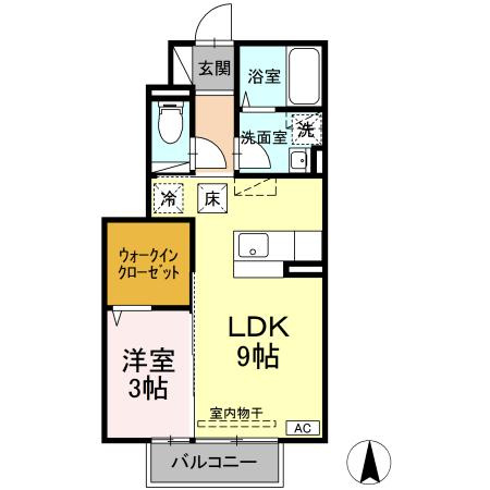 セジュールエスペランサの間取り