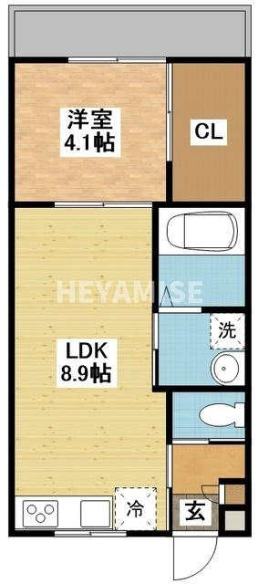 modern palazzoグランMの間取り