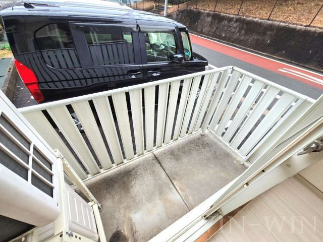 ハミング南牛川のバルコニー|イメージ（同建物内別部屋の写真です）