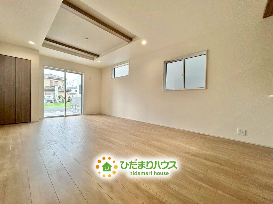 久喜市本町5丁目4期　新築一戸建ての居間・リビング
