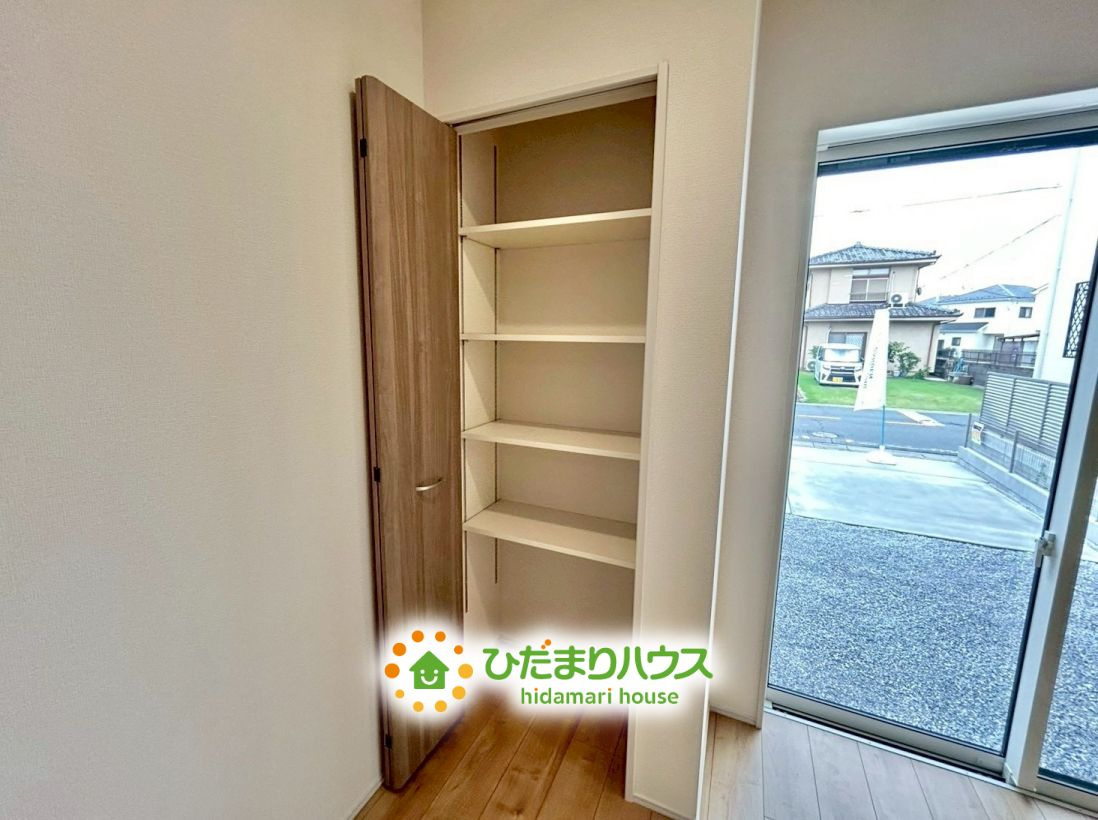 久喜市本町5丁目4期　新築一戸建ての収納