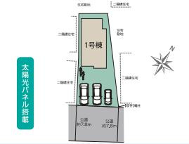 久喜市本町5丁目4期　新築一戸建ての区画図|1区画