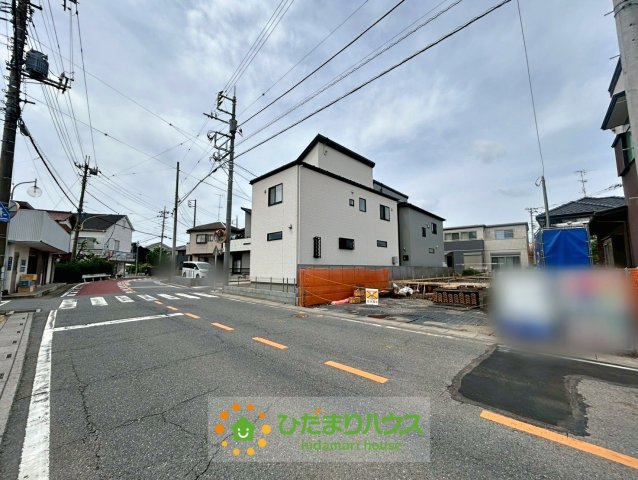 久喜市本町5丁目4期　新築一戸建ての前面道路含む現地写真|2026/04/24　撮影