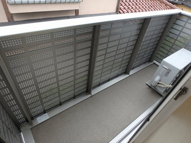 シャローム中ノ橋のバルコニー
