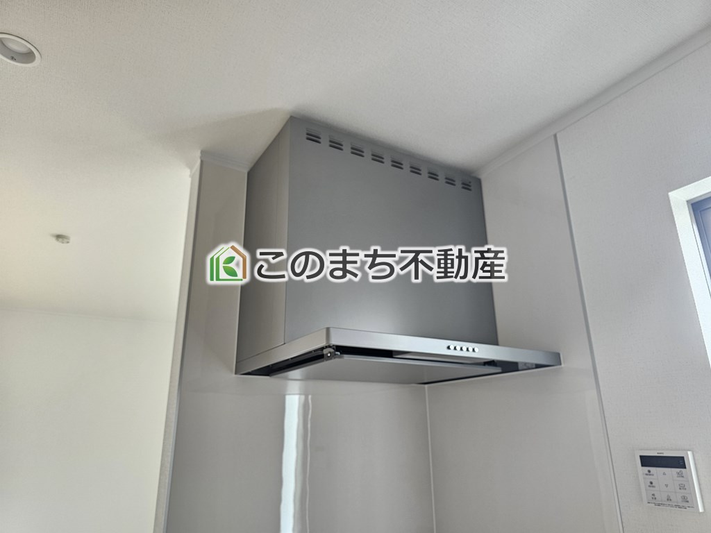 ハートフルタウン壬生町幸町3丁目3385番　A号棟のキッチン|お料理の匂いもスッキリ♪シンプルデザインで掃除も簡単‼