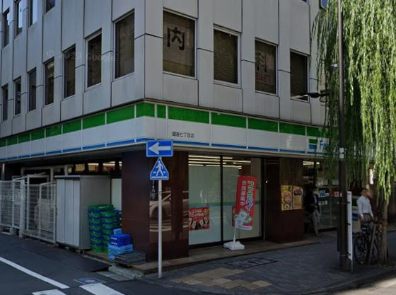 中央区銀座７丁目の事務所の周辺