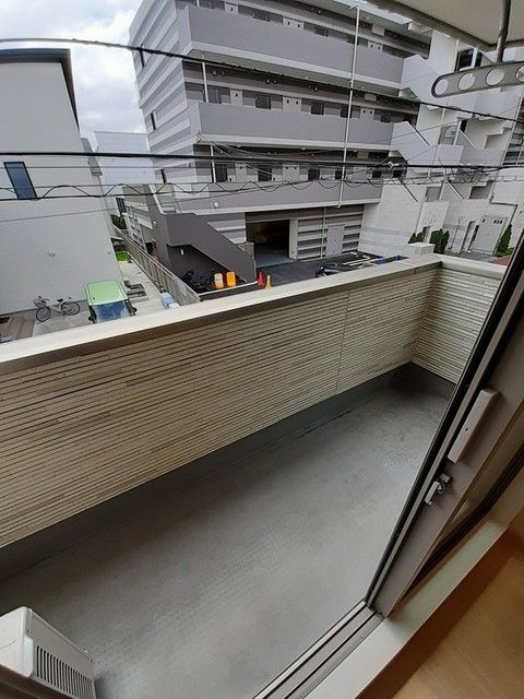 Ｓ・Ｂｒｉｓａのバルコニー|外からの目が気にならないバルコニーで洗濯物が干せます