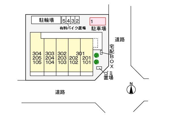 Ｓ・Ｂｒｉｓａの駐車場|駐車場があります