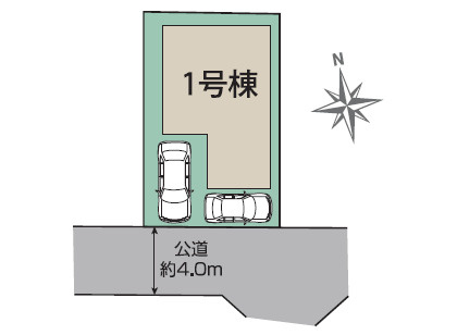 練馬区南大泉2丁目　制震×太陽光　長期優良住宅　限定1棟の区画図