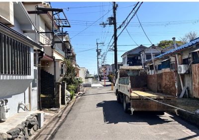 【前面道路含む現地写真】 | 八尾市福万寺町五丁目　新築戸建
