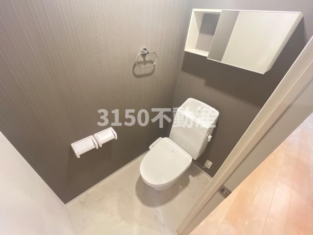 Star terrace 岐南のトイレ|シャワー付トイレ