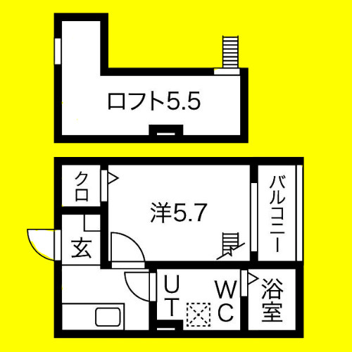 Casablancabijiou　名古屋市賃貸　仲介手数料無料の間取り