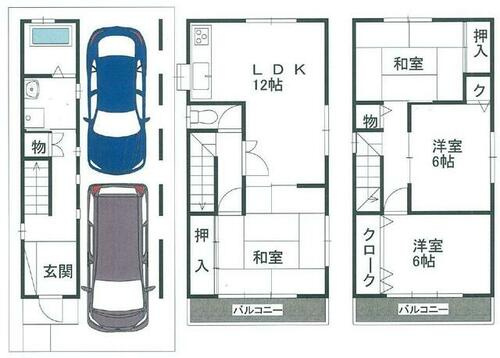 点野2丁目　中古一戸建ての間取り|間取り図はいかがですか？ご希望を叶える間取りですか？リビングの広さは？水回りの位置は？カウンターキッチン？など色々な情報が集約されています。弊社ではリフォームなどのご相談も承っております。