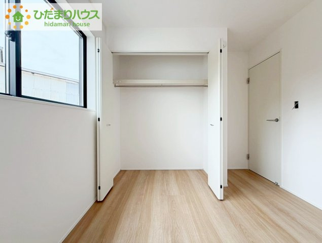 郡山市喜久田町字双又　新築戸建　5号棟の収納|洋室B　収納