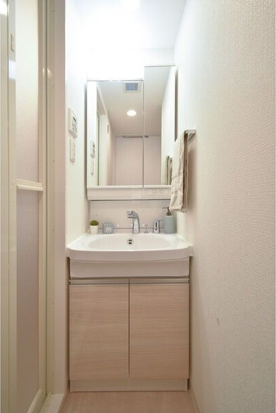 アドバンス上町台シュタットの洗面所