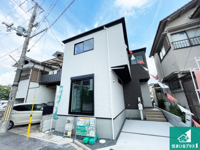 京都市伏見区淀生津町　第2期　新築一戸建ての外観|安心の10年保証！外観を美しく保ち、雨水で汚れを落とします！気になることがありましたら、お気軽にお問い合わせください！