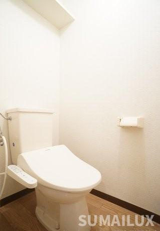 熊本市西区池田４丁目の賃貸マンションのトイレ