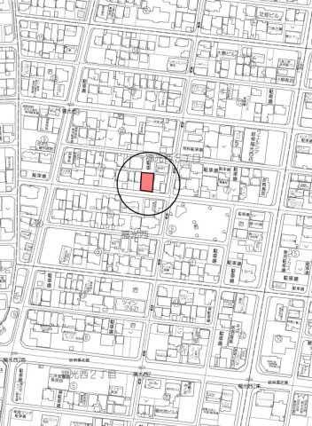 土地　福光西3丁目の地図