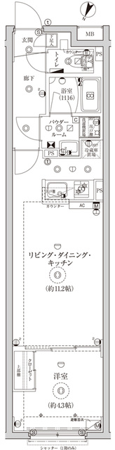ＣＲＥＡＴＩＦ池袋の間取り