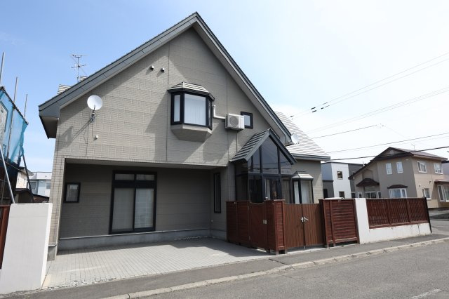 北都1丁目　中古住宅の外観|外壁塗装前