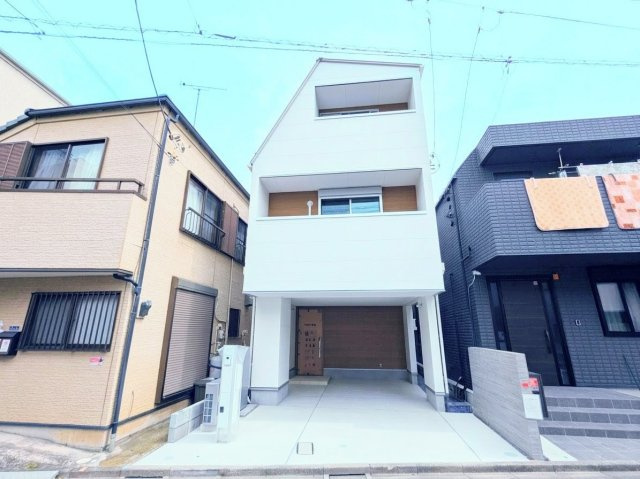 葛飾区青戸７丁目の新築戸建の外観|～現地外観写真～