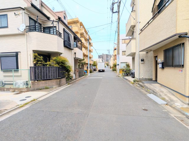 葛飾区青戸７丁目の新築戸建の前面道路含む現地写真|～前面道路含む現地写真～