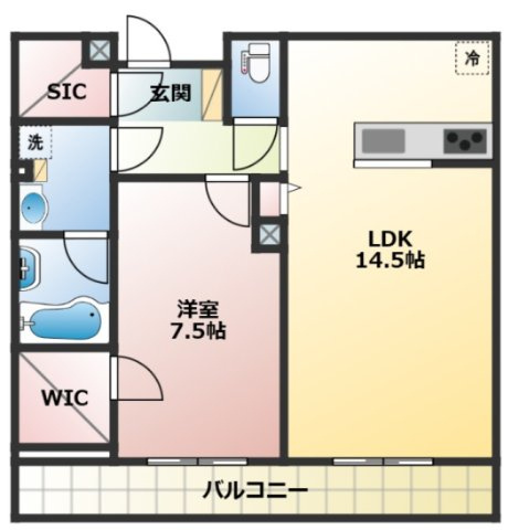Bel Cielo日吉の間取り