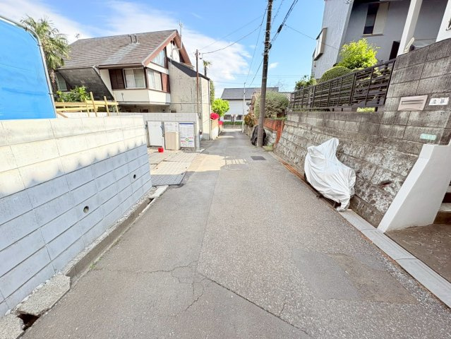 日高市高萩東1丁目　新築分譲　「武蔵高萩駅」9分　敷地46坪　【高萩北小学区】の前面道路含む現地写真