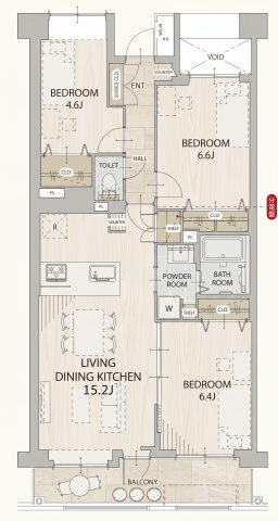 イトーピア百合ヶ丘ガーデンハイツＢ棟の画像