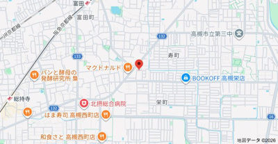 【地図】 | （仮称）D-ROOM高槻市寿町