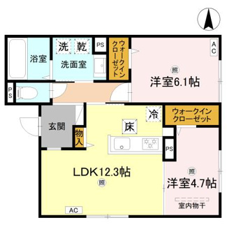 【間取り】 | RETORIA瓦口WEST