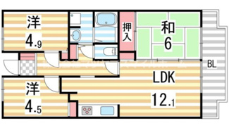 【間取り】 | グリーンヴィラ御領