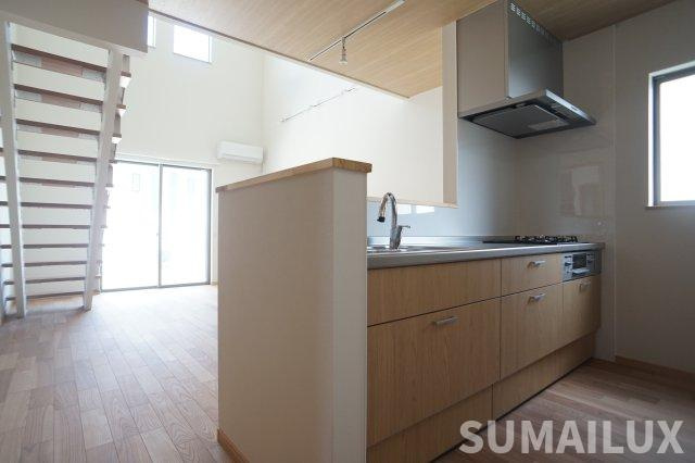 熊本市東区小山３丁目の一戸建てのキッチン
