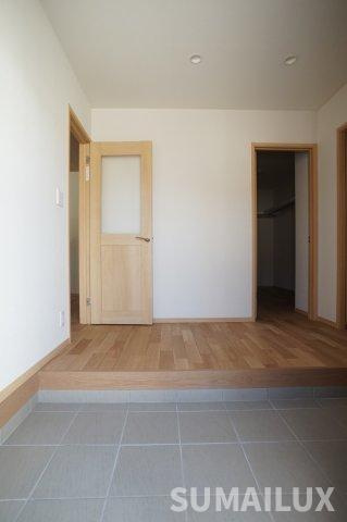 熊本市東区小山３丁目の一戸建ての玄関