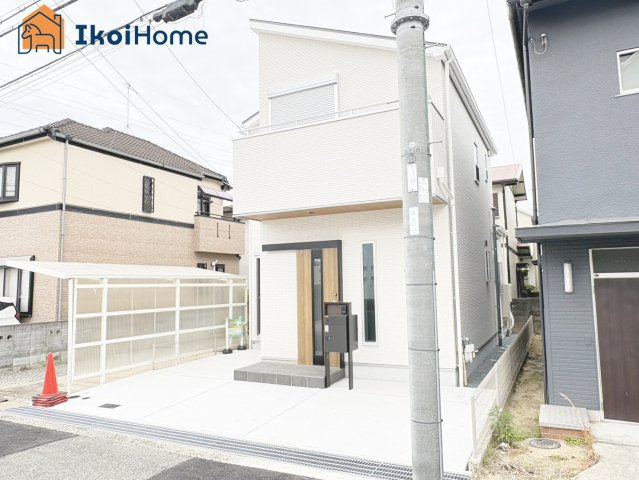 神戸市西区持子２丁目　新築戸建　のエントランス|【ホームページに現地動画掲載中】●年中無休：当日予約可●明石駅バス17分、バス停3分！自転車18分！