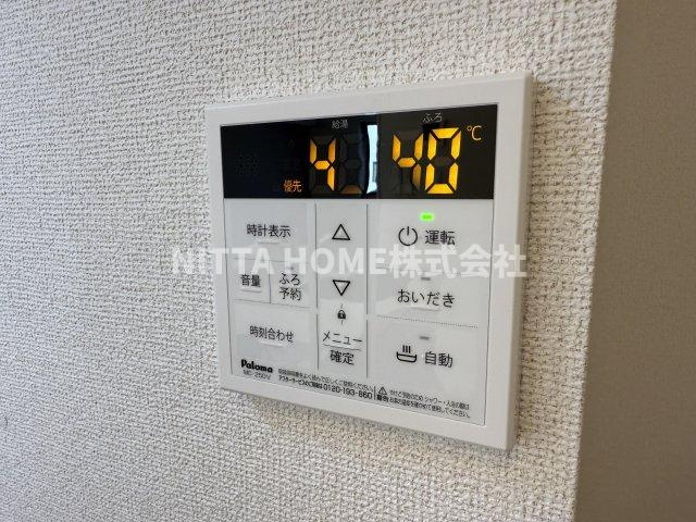 グラース・カーサの浴室|追い焚き機能付きの給湯設備になります★