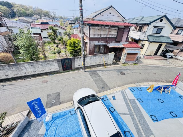 市川市北国分３丁目新築戸建（北国分８期）の展望|バルコニーより道路側眺望