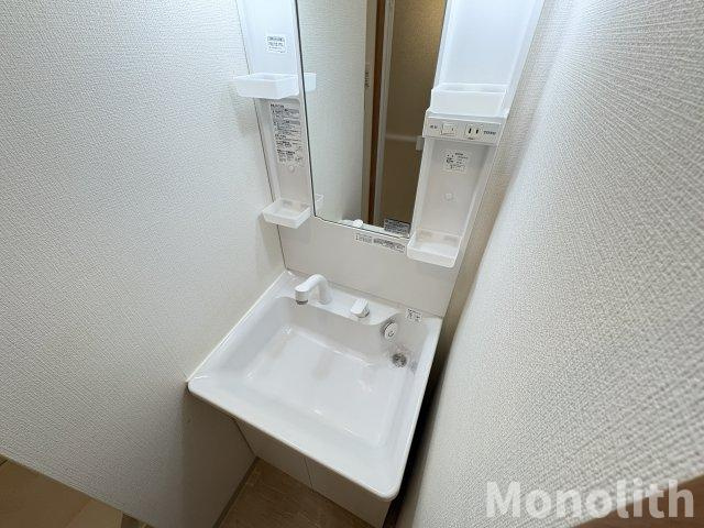 ヴィラコートTYAの洗面所