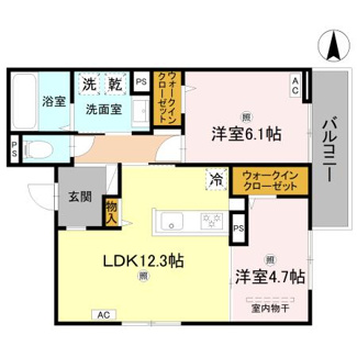 【間取り】 | RETORIA瓦口WEST