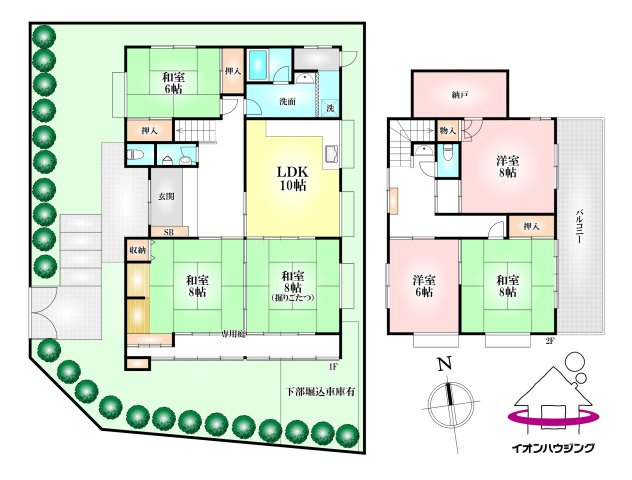 北区若葉台2丁目中古戸建
