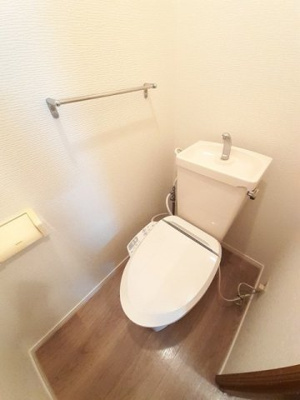 【トイレ】 | コスモハイツＡ | コンパクトで使いやすいトイレです