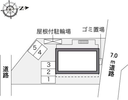 レオパレス南一番の地図