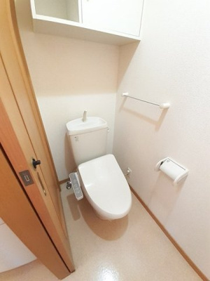 【トイレ】 | セレーノＡ | ゆったりとした空間のトイレです