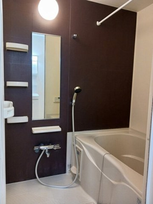 【浴室】 | エルヴィータ・ウーノ | 日々の疲れを癒すお風呂付です